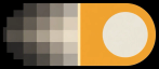 Leeghto Studios logo: a switch thrown to ON, half old pixels, half lit