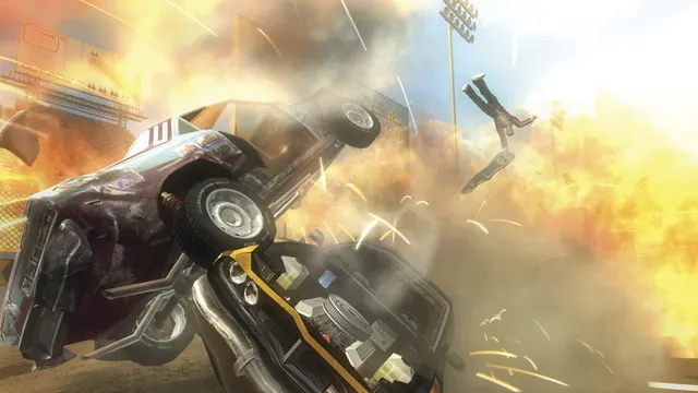 FlatOut 2, a screenshot from its Steam store page