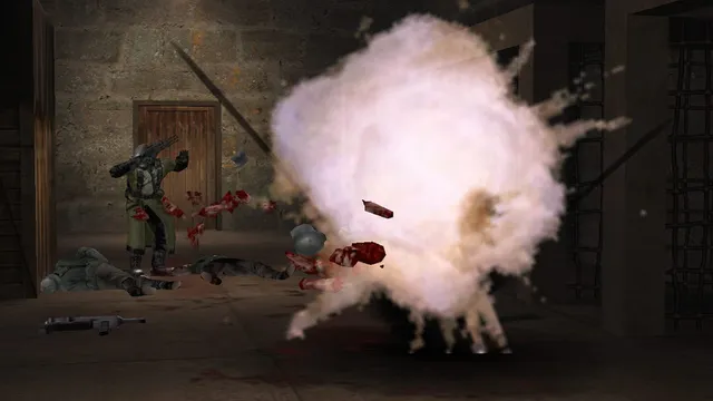 Return to Castle Wolfenstein, a screenshot from its Steam store page