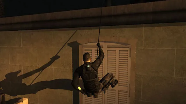 Tom Clancy's Splinter Cell, a screenshot from its Steam store page